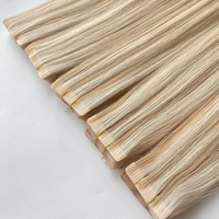 Ruirfa Cheveux Vierges Européens 2025 – Extensions de Cheveux à Bande Adhésive Double Tissage, Cuticules Alignées, Qualité Usine, 14-24 Pouces, 100% Naturels