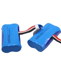 Baterai Lithium Silinder 18650 Kustom 7.4V 2600mAh 2S1P untuk Mesin POS