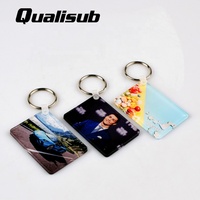 Meilleures ventes : Porte-clés personnalisés Qualisub en acrylique de 4 mm d'épaisseur, supports vierges pour sublimation par presse à chaud