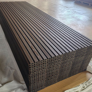 Hot bán rãnh WPC Panel Tường Ngoài Trời Ốp co đùn Trung Quốc nhà sản xuất bên ngoài WPC tường <span class=keywords><strong>siding</strong></span> - Product Image 3