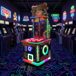 Máquina de Juego Arcade HGR Amusement Whack Mole, 220V 80W 100KG, Martillo para Golpear, Embalaje Personalizado para Entretenimiento Familiar Infantil - Product Image 2