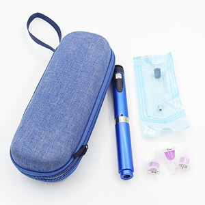 Portable Insulin Cooler Travel Case 3 1 Pen Bottle Approved <b>Cooling</b> <b>Bag</b> EVA Insulated Organizer Zipper 21x9x6cm Customizable - Product Image 4