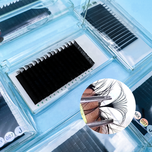 Cashmere Faux Mink <span class=keywords><strong>t</strong></span>ối Lash mở rộng bán buôn khối lượng cá nhân Dài Lụa mềm Mink lông mi mở rộng khay - Product Image 4