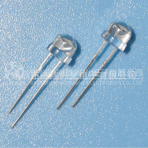 5mm Led Straw Hat Transparent White <b>Light</b> High Brightness Through Hole <b>Plug</b> <b>In</b> Led Beads - Product Image 2