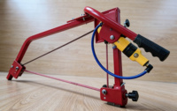 Polisseuse manuelle pneumatique CPA en acier au carbone, équipement portable d'entretien de véhicules pour le polissage des vilebrequins avec garantie d'un an