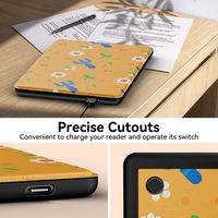 Azzsy Custom Kindle Kobo E-Reader Protective Cover Penutup Pelindung dengan Penutupan Magnetik Smart Wake Sleep dan Tali Pegangan