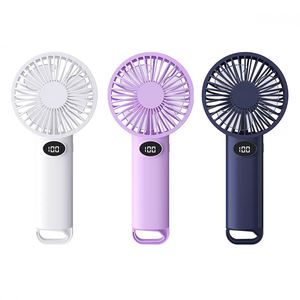 5V DC Mini portátil de mano USB recargable 1200mAh 6 niveles de velocidad ventilador de refrigeración por aire ventilador tambor Kdk <span class=keywords><strong>Pak</strong></span> Pc ventilador - Product Image 2