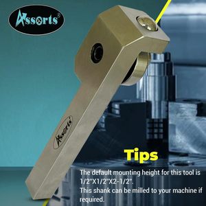 Assorts <b>Lathe</b> Burnishing <b>Tool</b> 1/2 X 1/2 X 2-1/2 External Turning For Metal Finishing - Product Image 2