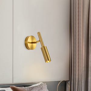 Lampes murales de lecture d'intérieur LED minimalistes modernes Lampes murales en aluminium Hôtel Chevet Rotatif Décoration de la maison Applique Lustre - Product Image 3