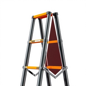 <span class=keywords><strong>Escalera</strong></span> Telescópica de Acero al Carbono Reforzado, Capacidad de Carga de 150 kg, Altura Extendida de 2 m, Uso en Exteriores, Hogar e Ingeniería, Multifuncional - Product Image 5