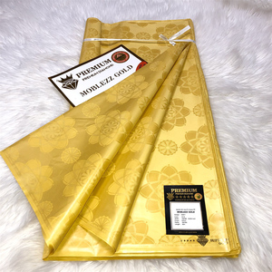 Tissu <span class=keywords><strong>Bazin</strong></span> Riche en Polyester Jacquard Super Fournisseur Pas Cher 5 Yards Tissu <span class=keywords><strong>Bazin</strong></span> Riche Allemagne - Product Image 5