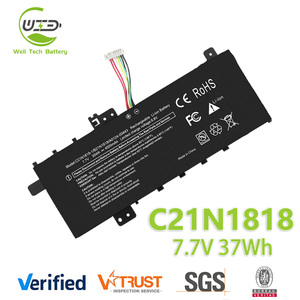 แบตเตอรี่แล็ปท็อป <span class=keywords><strong>C21N1818</strong></span> OEM สำหรับ Asus A412FA X412FJ X512DA F512FA Y4100FA แบตเตอรี่โน้ตบุ๊ค - Product Image 1