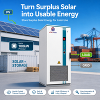 Système de stockage d'énergie intelligent (ESS) industriel et commercial 100 kWh 261 kWh, alimentation extérieure 125 kW 250 kW avec PCS refroidi par liquide