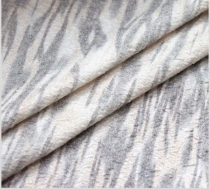 100% Polyester élastique tissu abstrait zèbre motif froissé Texture sable <span class=keywords><strong>Dune</strong></span> désert Style pour vêtements d'extérieur sacs <span class=keywords><strong>chaussures</strong></span> 220gsm - Product Image 1