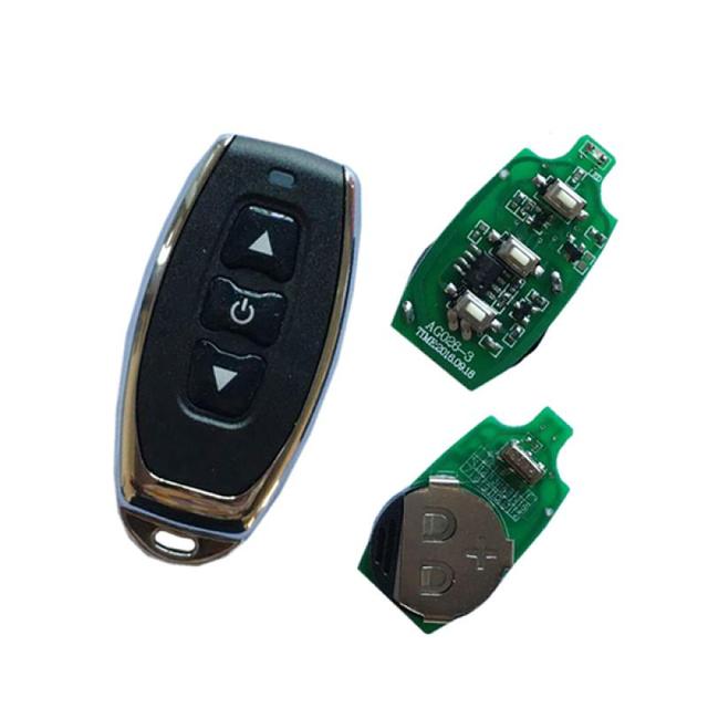 Automatic Transmitter Wireless RF Garage Door Remote Control 433/315 MHz Car Code Grabber with 50-100m Range and 1-4 Buttons