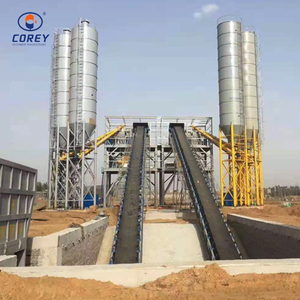 Centrale à béton automatisée et personnalisable à alimentation par bande, avec pesage précis des agrégats, pour projets routiers - Product Image 6