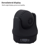 Six oeil d'abeille 6 pièces 12W 4in1 Mini araignée LED par effet Laser tête mobile six lumière d'oeil d'abeille
