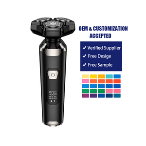 4-in-1 Electric <b>Razor</b> for Men Magnetic Floating <b>Heads</b> LED Display Waterproof Portable Face Beard Trimmer Fast-charging - Product Image 1