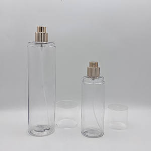 क्राउन कैप पंप के साथ पालतू प्लास्टिक कॉस्मेटिक बोतल 100 एमएल आकार के लिए 250 एमएल आकार के साथ पालतू प्लास्टिक कॉस्मेटिक बोतल - Product Image 1