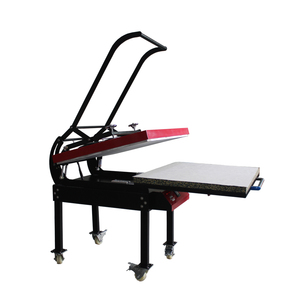 Pressa a Caldo Grande Formato 80cm <span class=keywords><strong>X</strong></span> 100cm Manuale con Riscaldamento Superiore e Inferiore Ampio - Product Image 2
