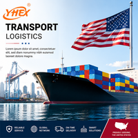 Transport maritime économique Chine-États-Unis, livraison DDP (droits payés), société de logistique
