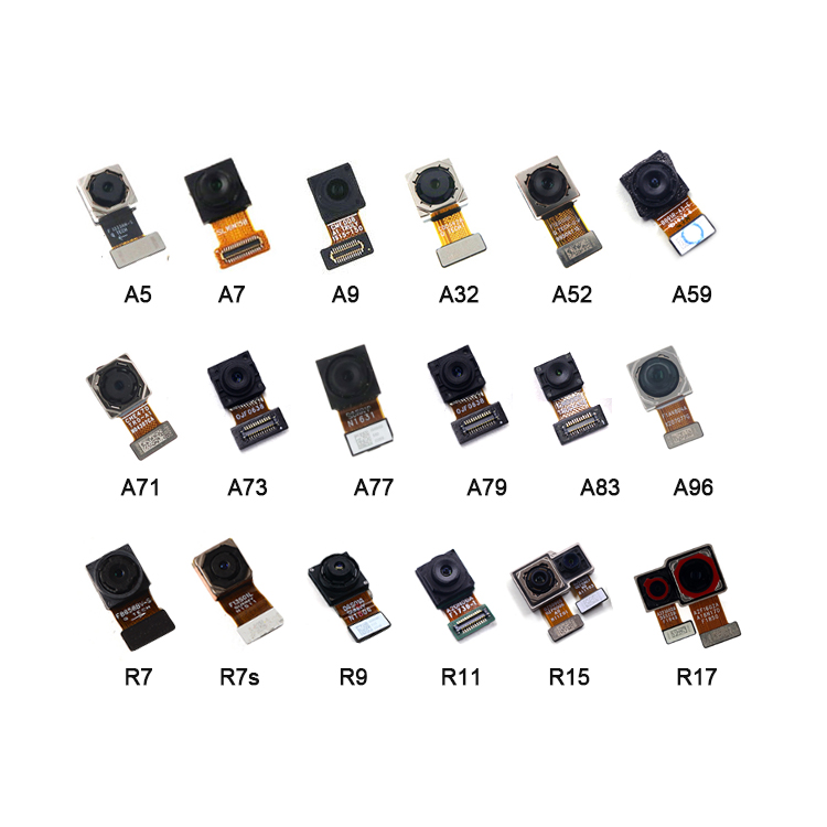 Запчасти для мобильного телефона OPPO Reno 4 5 6 A3 A3s A5 A7 A5s A12 A15 A15s A53 A57 A83 F3 F5 F7 F9 F11 Pro F17 задний объектив камеры