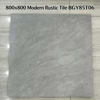 Carreaux de sol en céramique blancs modernes avec texture mate antidérapante imitation pierre, adaptés aux cuisines, hôtels et entrepôts
