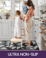 Tapis de cuisine antidérapants lavables en machine, résistant à la saleté, fabricant de tapis et de tapis de cuisine absorbants en gros