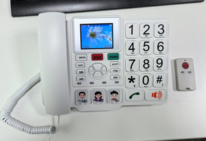 Téléphone pour personnes âgées <span class=keywords><strong>sans</strong></span> <span class=keywords><strong>fil</strong></span> <span class=keywords><strong>fixe</strong></span> 4G Volte Gsm avec grande clé, grande voix - Product Image 3