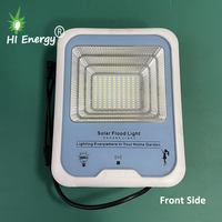 HiEnergy Solar Powerd Refletor Light con control remoto Exterior Impermeable 100W 200W 300W Ahorro de energía Reflectores LED para exteriores