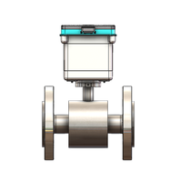 Compteur d'eau électromagnétique à aimant résiduel, bidirectionnel, en acier inoxydable, débitmètre à très faible consommation, qualité alimentaire PTFE