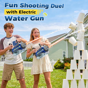Pistola <span class=keywords><strong>de</strong></span> Agua Eléctrica para Adultos y Niños, Capacidad <span class=keywords><strong>de</strong></span> 3000 ml, Control por Voz, Alcance <span class=keywords><strong>de</strong></span> 26-30 Pies, Pistola <span class=keywords><strong>de</strong></span> Agua Gatling con Luces LED - Product Image 6