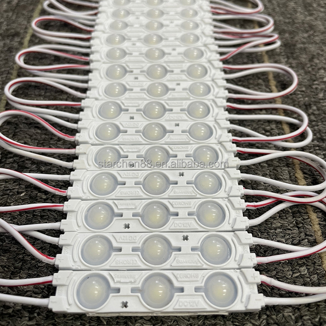 12v 3 Led Modules for Light Advertising and Backlighting Signs 1.2w White Smd 2835 Injection Module Led