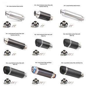 Pot d'échappement, adapté pour Huanglong 600, Yamaha R1, Kawasaki Ninja 400, accessoire de modification, échappement de moto - Product Image 2