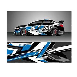 2023 Offre Spéciale autocollants muraux en vinyle, logo personnalisé, autocollants de voiture de <span class=keywords><strong>rallye</strong></span>, autocollants de décoration de voiture - Product Image 6