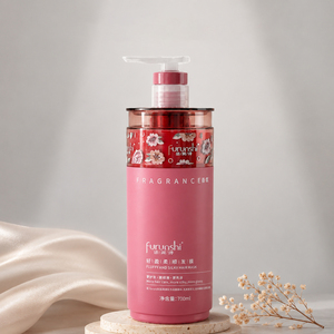 Shampooing Furunshi Oil Control Fluffy 700g Formule nourrissante à base de plantes pour cheveux gras Unisexe Adulte - Product Image 3