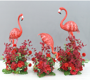 Autres fleurs <span class=keywords><strong>et</strong></span> plantes décoratives <span class=keywords><strong>la</strong></span> <span class=keywords><strong>belle</strong></span> <span class=keywords><strong>et</strong></span> <span class=keywords><strong>la</strong></span> bête Roses artificielles en soie Arche de mariage Toile de fond Décorations de scène - Product Image 5