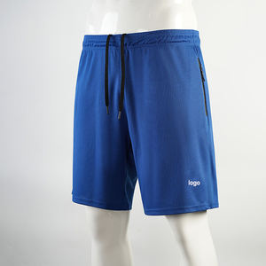 Pantalones Cortos Deportivos de Malla de 5 Pulgadas con Logotipo Personalizado para Hombre, Elegantes, Casuales, de Secado Rápido, para Fútbol, Baloncesto, Entrenamiento, Gimnasio, con Bolsillos con Cremallera - Product Image 6