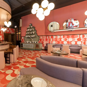 Dài cong nhà hàng gian hàng chỗ ngồi-Quán Cà Phê bàn ăn đặt & gian hàng ghế - Product Image 2