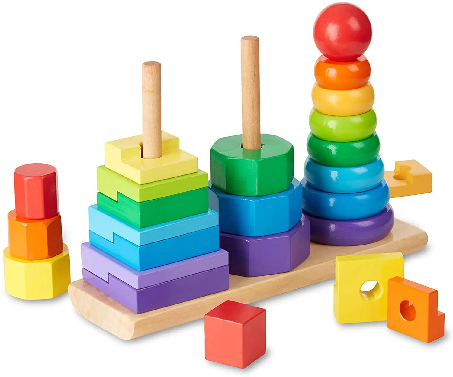 Yağ beyin oyuncaklar ahşap gökkuşağı istifleme ahşap sıralama dengeleme kayalar blokları Montessori eğitici oyuncaklar yürümeye başlayan çocuklar için