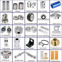 Pièces de machines d'impression Twotrees : Extrudeuse, Plateau chauffant, Feuille PEI, Guides linéaires, Moteurs pas à pas DC et Kit de pilotes de moteur