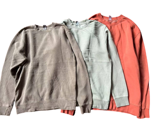 Liquidation d'usine – Nouveaux sweats unisexes en coton haute densité (GSM élevé) – Tailles US et EUR disponibles – Lot de stock à prix réduit – Vêtements à prix réduit - Product Image 1