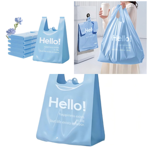 ถุงขยะแบบพกพาหนาและทนทานของหัวหม่าเหิงชุน ถุงพลาสติกขนาดใหญ่แบบมีลายสำหรับใช้ในครัวเรือน - Product Image 6