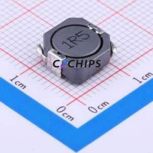SCDS104R-1R5T-N ตัวเหนี่ยวนำไฟฟ้าแบบ SMD, 10.5x10.3 มม. ( ค่าความเหนี่ยวนำ: 1.5uH ) ( ความแม่นยำ: 30% ความต้านทานกระแสตรง (DCR): 8.1 มิลลิโอห์ม ) - Product Image 1