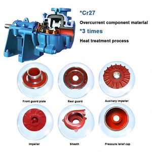 CDHB Horizontal Cantilever Sand Pumping Machine Single Stage 3/2 Ch Slurry Centrifugal <b>Pump</b> for Mine Mineral Processing - Product Image 2