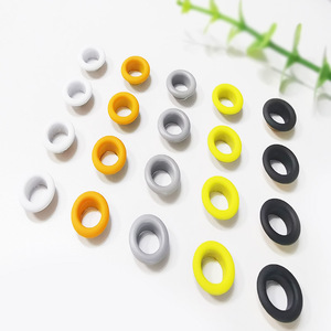 Œillets en caoutchouc ronds colorés pour vêtements, chaussures, articles en cuir, durables - Product Image 1