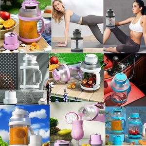 USB Rechargeable 2L Mini Portable Blender Fast Mulli Fresh Maker for Household Hotel Outdoor Use Small Multifunc - Product Image 2
