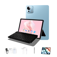 Tablette PC portable téléphone Tablette Tableta Office Professional 10,1 pouces Wifi Clavier Android 15 8 Go + 256 Go Double caméra Appel par carte SIM