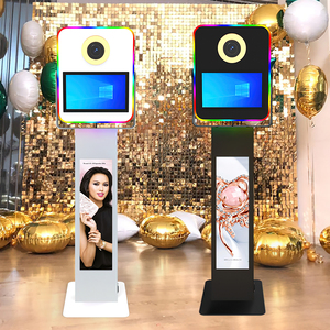 Cabine <span class=keywords><strong>photo</strong></span> légère à écran tactile de 15.6 "Cabine <span class=keywords><strong>photo</strong></span> selfie DSLR avec support LCD pour les fêtes - Product Image 6