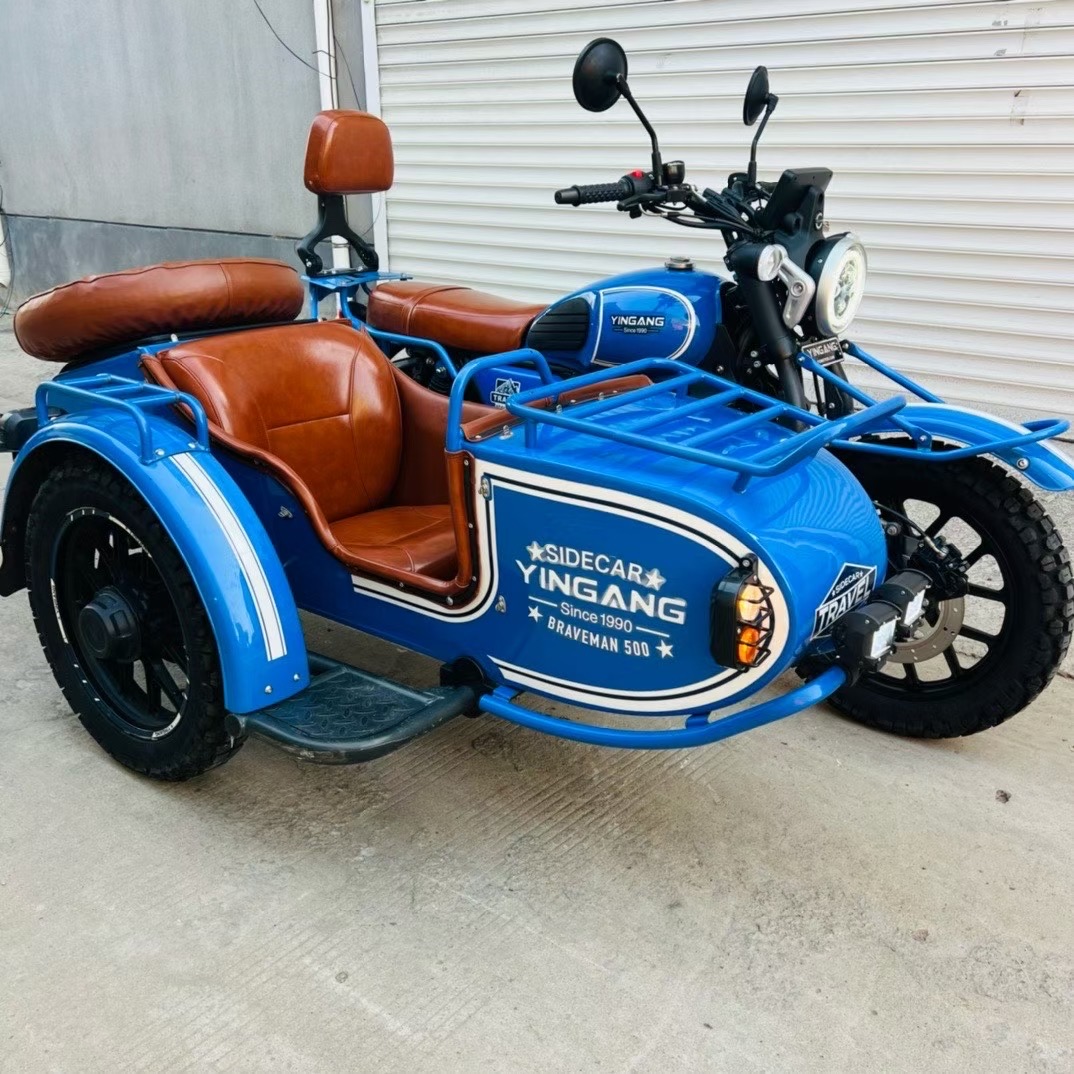 motorcycle with sidecar 500 cc